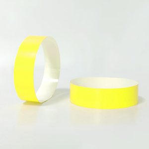 Bracelet en papier synthétique DuPont imprimé à l'écran avec logo personnalisé, couleur écologique, style nautique, promotionnel, jetable - Product Image 3