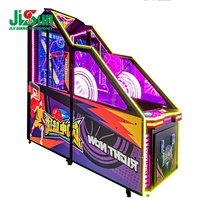Machine de jeu d'arcade de tir au basket-ball de qualité commerciale avec éclairage LED et affichage numérique du score, à monnayeur, pour centre de divertissement