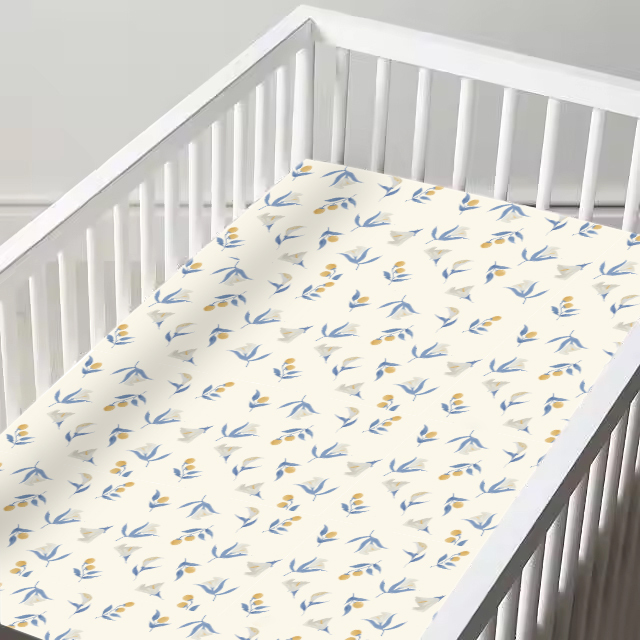 100 Cotton bamboo Cotton Crib Sheets