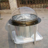 Puits de lumière dôme rond en polycarbonate thermoformage transparent pour l'éclairage du toit du centre commercial