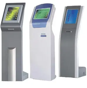 Banka hastane otomatik kuyruk kiosk kuyruk yönetimi dokunmatik ekran bilet dağıtıcı makine ekran