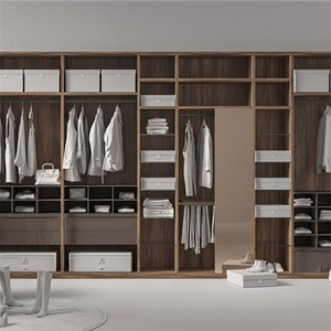 Competitive Price Modern Freestanding Double <strong>Mirror</strong> DIY <strong>Wardrobe</strong> Storage Cabinet Hot <strong>Sale</strong> Customized Built <strong>Wardrobes</strong> for Hotel - Product Image 4