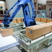 Robot Industrial de 4 Ejes con Caja de Cambios PLC, Capacidad de Carga de 180 kg, Utilizado para Apilamiento y Manipulación de Materiales