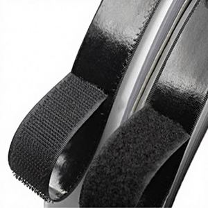 Rouleaux auto-adhésifs en fibres de nylon et polyester de haute qualité, écologiques, résistants à la chaleur, surfaces rugueuses à crochets pour accessoires vestimentaires - Product Image 3
