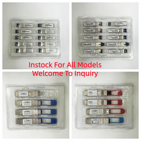 LR4 40G QSFP Transceiver 40GBASE 1310nm 20KM Konektor LC Mode Tunggal DOM