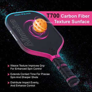 ALLWAKE Raqueta de Pickleball de Espuma Avanzada 100%, Silenciosa, con Mayor Control y Alto Efecto, Pala Profesional de Pickleball - Product Image 5