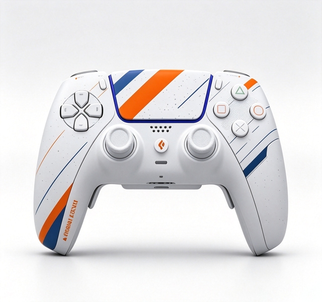 Upgraded PS5 Controller, 4 Back Buttons, TMR Magnetic AntiDrift Joystick, 2500mAh Battery for PS5 and PC
