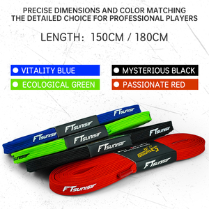 Lacets de patins à roulettes d'extérieur OEM - Nylon ciré, imperméables et durables pour enfants et adultes, patins à roulettes agressifs et de vitesse - Product Image 2