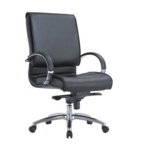 Silla de oficina moderna y cómoda de cuero 36019-6046C/B/A - Product Image 4