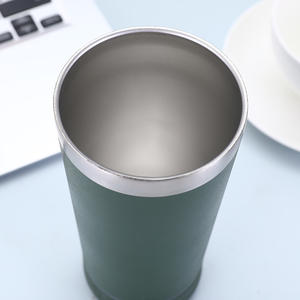 Chope à bière brésilienne de 20oz haut-parleur Bluetooth avec ouvre-bouteille en acier inoxydable 304 tasse thermos musique bouteille de café à dents bleues - Product Image 3