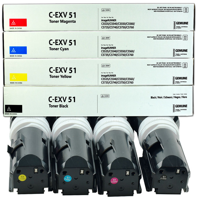 Original Quality Npg71 Gpr55 Cexv51 G71 Color Copier Refill Toner Cartridge for Canon Irc5535/5540/5550/5560 Copier Cartridge