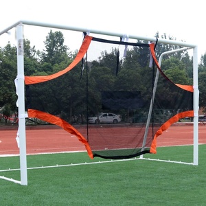 KWO Vente en gros sur le terrain Cible de tir professionnelle 24 pieds Grande porte en acier pour enfants Portable Gate Soccer Pop Up Poteaux de but de football - Product Image 6