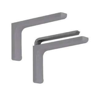 . 240 Almacenamiento de pared plateado con tornillos y diseño único Tass para la organización del hogar - Product Image 1