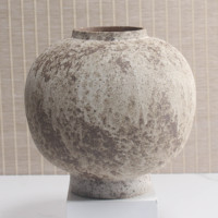 Vase en céramique artisanal de style Wabi-Sabi, rustique, antique, rétro, décoration d'intérieur, artisanat, fait main, écologique, personnalisable