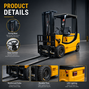 <span class=keywords><strong>Chariot</strong></span> élévateur électrique à batterie directement de l'usine pour la manutention de marchandises et la logistique en entrepôt intérieur, certifié CE EPA EURO5 - Product Image 5