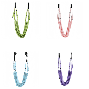 Hamaca de Yoga Flexible y Ajustable Personalizable, Cuerda de Suspensión Multifuncional para Yoga Aéreo con Anclaje - Product Image 1