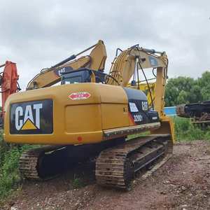 Excavadora de orugas Cat320D2 usada, equipo de construcción pesado eficiente con motor original 320d 330d2 336d2 de segunda mano - Product Image 3