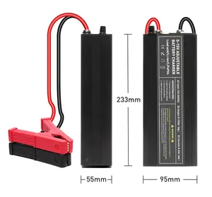 0-15 वी एडजस्टेबल ली आयन बैटरी चार्जर 12 वी 12.6 वी 14.6 वी 50a 60a 80a 100a लाइफपॉ4 रिचार्ज बैटरी चार्जर
