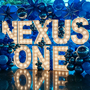 Customized LED letter <b>lights</b> made of acrylic are suitable for shopping mall <b>decorations</b>, birthday parties, and marriage proposal - Product Image 3