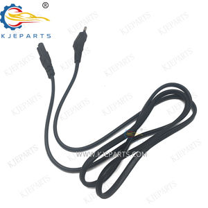 สายไฟต่อขยายปลั๊ก2-PIN DC ปลั๊ก2-PIN กันน้ำสหภาพยุโรปสายรัดพีวีซีสำหรับเปลี่ยนเครื่องใช้ไฟฟ้าในบ้าน - Product Image 1