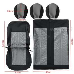 Fundas Universales para Asientos de Coche 1+2 para Transporter, para Ford Transit, Camioneta, Camión, Renault, Peugeot, Opel Vivaro - Product Image 6