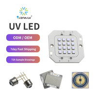 Module LED UV 4 puces haute puissance optique 315 310nm UVB pour le soin de la peau (vitiligo), la culture de plantes et la vitamine B