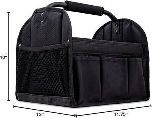 Caddy de nettoyage professionnel chariot détachable bandoulière <span class=keywords><strong>sac</strong></span> de nettoyage roulant fermeture éclair pour femmes de ménage fournitures de nettoyage - Product Image 3