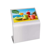 Android 43/50/55/65 pulgadas pantalla táctil interactiva quiosco autoservicio Pantalla de pie con animación y gráficos