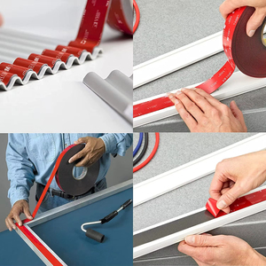 Cinta Adhesiva de Doble Cara 3M, Cinta de Instalación Resistente, Fuerte Adhesivo, Cinta de Espuma Impermeable, Apta para Tiras de Luces LED - Product Image 4