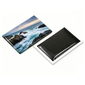 Aimant de réfrigérateur en métal avec paysage urbain, design personnalisé, cadeau promotionnel, aimant de réfrigérateur en étain, vente en gros - Product Image 3