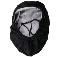 Gorro de Enfermera a Rayas con Diseño de Dibujos Animados para Mujer, Forro de Satén Suave, Material de Poliéster/Algodón para Uso en Enfermería, Todas las Temporadas