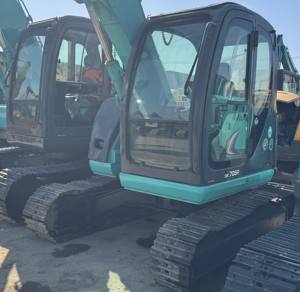 Top marque japonaise utilisée Kobelco 70SR pelle hydraulique sur chenilles 7 tonnes moteur d'origine haute qualité vente EPA CE 2023 modèle - Product Image 5