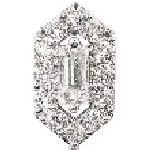 Boucles d'oreilles clous classiques VM JEWELRY en or blanc/argent 925 avec perles de culture d'eau douce certifiées NGTC 9-10mm, sertissage griffe, unisexe, pour le travail et le bureau