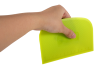 Grattoir de cuisine en plastique flexible et polyvalent pour pâtisserie, anti-dérapant, pour pain et gâteaux