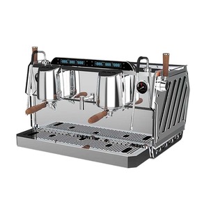 Cafetera Profesional Comercial de 2 Grupos, Cafetera Semiautomática con Bomba, Máquina de Espresso - Product Image 2