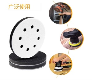 5英寸8孔钩环抛光机泡沫垫抛光垫125毫米海绵软接口垫 - Product Image 6