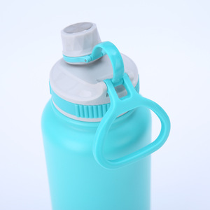 ขวดน้ำไร้สาร BPA เก็บความเย็นขนาด32ออนซ์พร้อมฝาปิดสำหรับเล่นกีฬาของขวัญคริสต์มาส - Product Image 4