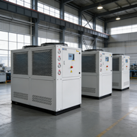 Refroidisseur d'eau industriel 10kW~150kW Système de refroidissement d'eau industriel pour l'industrie de l'injection et de l'extrusion plastique