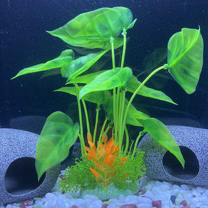 Vente en gros de <span class=keywords><strong>plantes</strong></span> <span class=keywords><strong>aquatiques</strong></span> artificielles en plastique de bambou écologiques du fabricant pour aquarium de bureau, aquarium, salon et chambre à coucher - Product Image 5