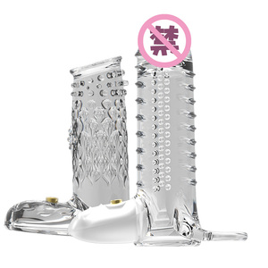 Manchon vibrant Wolf Tooth Fang Ai pour stimulation, fixation de l'essence <span class=keywords><strong>et</strong></span> prolongation du plaisir / Vibration - Product Image 1