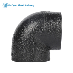 Mông Fusion pe100 pn12.5 PN10 Hàn khuỷu tay HDPE ống nước phụ kiện 45 độ 90 Độ uốn cong kháng hóa chất - Product Image 4