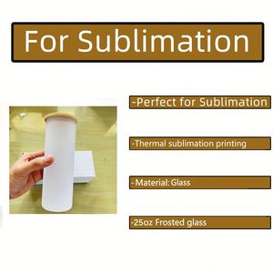 Verres à sublimation personnalisables avec couvercle en bambou et paille, 16oz, 18oz, 25oz, modèle ours givré - Product Image 4