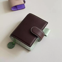 Carpeta económica con diseño personalizado de contraste de colores A6 A7 A8, funda para cuaderno pequeño, venta al por mayor, bajo MOQ