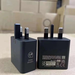 อะแดปเตอร์ us/uk/eu 25วัตต์ PD chargeur Type-C นำมาใช้กับ EU US UK ปลั๊ก USB C ที่ชาร์จติดผนังบล็อกสำหรับ <span class=keywords><strong>Samsung</strong></span> S25 <span class=keywords><strong>A53</strong></span> A52 - Product Image 1