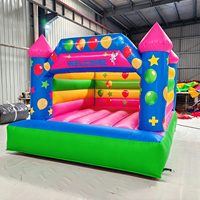 Trampolín Pequeño Resistente al Desgaste de Alta Calidad para Fiestas Familiares, Varios Estilos de Dibujos Animados, Casa de Brinco Inflable Personalizable