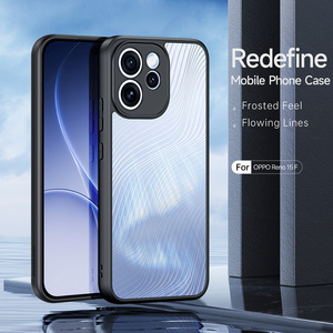 เคส TPU + PC สำหรับ <span class=keywords><strong>OPPO</strong></span> Reno15 <span class=keywords><strong>F</strong></span> ดีไซน์สปอร์ตกันกระแทก เคสมือถือสีดำ ด้านหลังบางเฉียบ ป้องกันรอยนิ้วมือ ป้องกันการตกกระแทก - Product Image 2