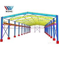 Mishow — Structure en acier prédécoupée, construction rapide de ies de vache, cheval et mouton