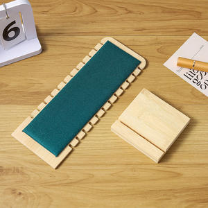 Exhibidor de Joyería de Madera Hecho a Mano con Acrílico Hexagonal Grabado, Reutilizable, con Tema de Amor, Decoración para Colgar en la Pared, Regalo UIONEN - Product Image 2