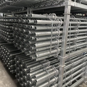 Système d'échafaudage en acier galvanisé ZHONGHUI 15-22 pieds, résistant à la corrosion, usage industriel extérieur, garantie 1 an, capacité de charge 800 kg - Product Image 1