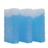 Bloc de glace bleu réutilisable de 400ML, vente en gros pour l'alimentation et la médecine